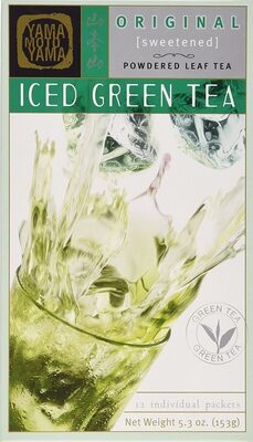 Iced Matcha Green Tea Sweetened