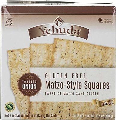 Matzo squares glutenfree ounce