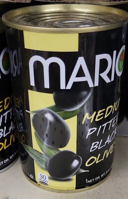 Medium Pitted Black Olives