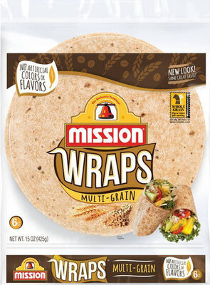 Multigrain flour wrap