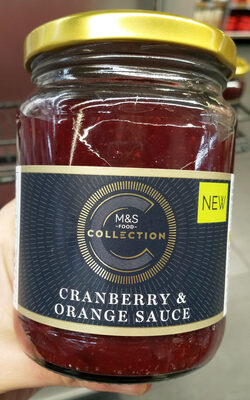 Cranberry & orange sauce