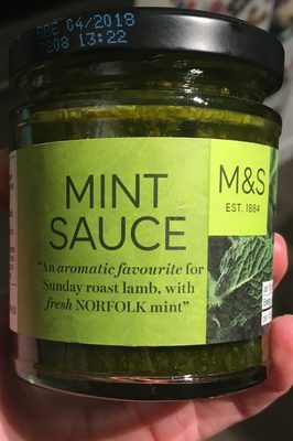 Sauce à la menthe