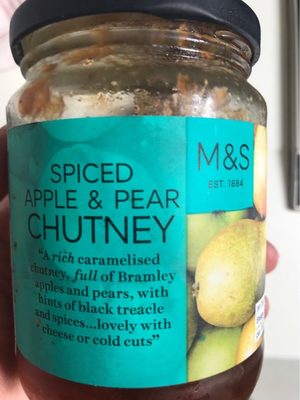 Spiced Apple & Pear Chutney