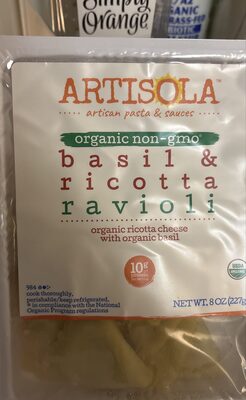 Basil & Ricotta Ravioli