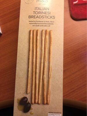 Italian torinesi breadsticks
