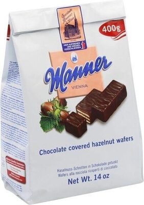 Chocolate Covered Hazelnut Wafers