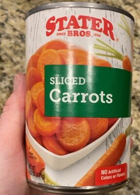 Sliced carrots