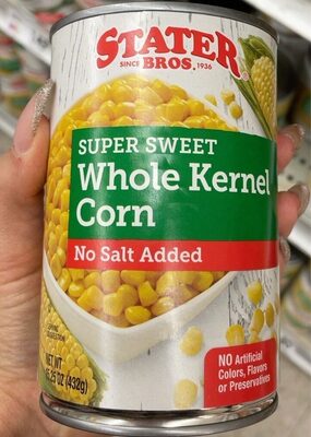 Whole kernel corn