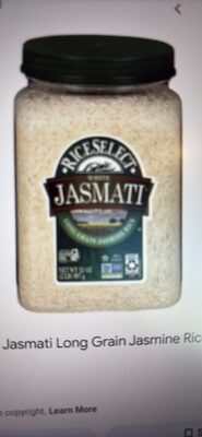 White Jasmati Long Grain Jasmine Rice