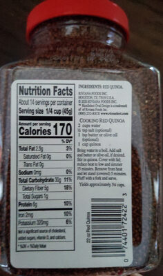 RiceSelect Red Quinoa