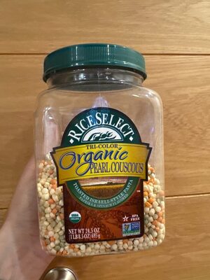 Tricolor Organic Pearl Couscous