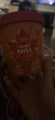 Salted Maple Ice Cream