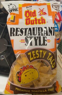 Restaurant Style Tortilla Chips Zesty Taco