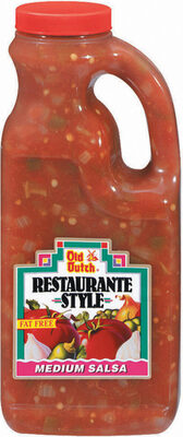 Medium restaurante style garden salsa