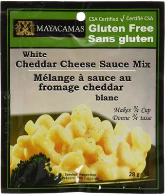 Mix gluten free white cheddar cheese