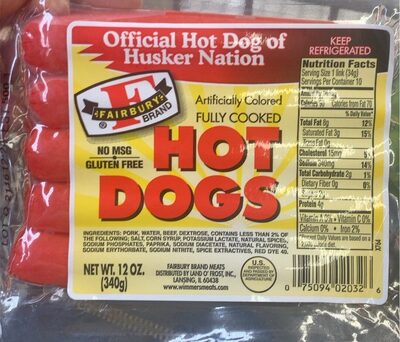 Official hotdog of husker nation