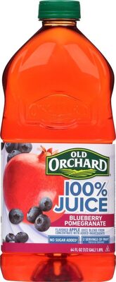 Flavored Apple Juice Blend From Concentrate With