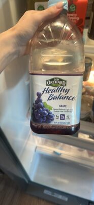 Grape Flavored Reduced Sugar Juice Cocktail From Concentrate