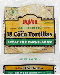 Authentic White Corn Tortillas
