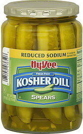 Reduced Sodium Kosher Dill Spears