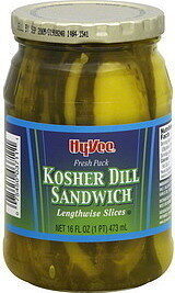 Kosher Dill Sandwich Lengthwise Slices
