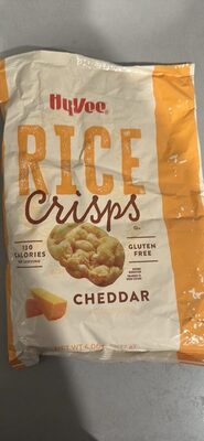 Rice Crisps Cheddar