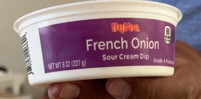 Hy vee french onion sour cream dip