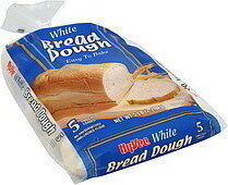White Bread Dough Loaves