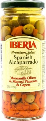 Manzanilla Olives & Minced Pimiento & Capers