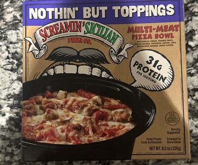 Multi-Meat Pizza Bowl