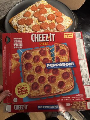 Cheez IT Pizza pepperoni