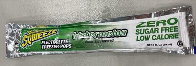 SqwEeze Watermelon Electrolyte Freezer Pops