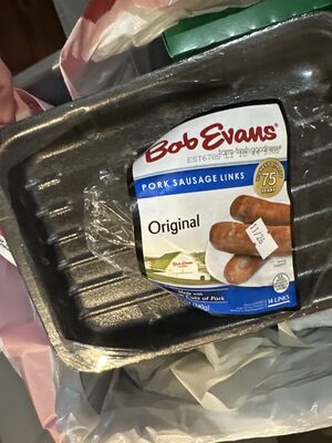 Bob evans, pork sausage links, original