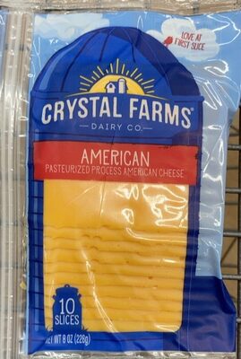 Pasteurized process american premium deli cheese slices
