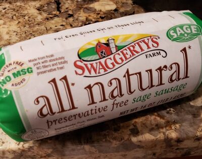 Swaggerty's farm all natural preservative free sage sausage