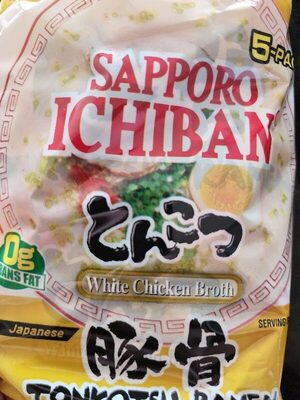 White chicken broth tonkotsu ramen, white chicken