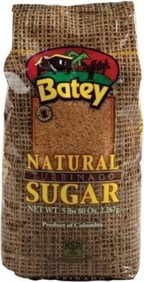 Turbinado natural sugar