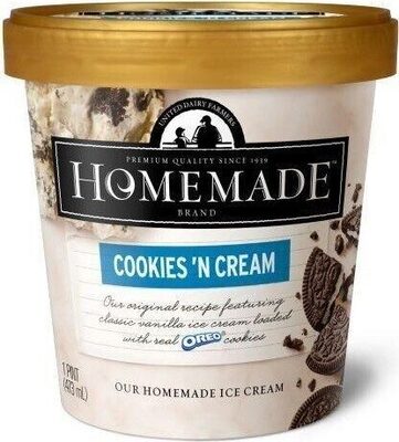 Cookies 'n cream ice cream