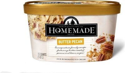 United dairy farmers butter pecan ice cream