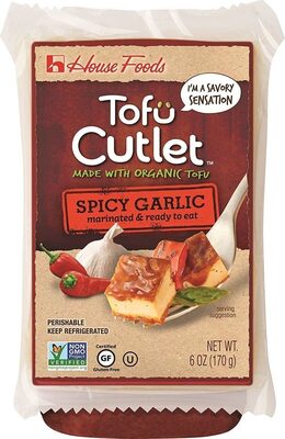 Organic tofu cutlet