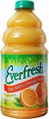 Pure 100% orange juice from concentrate