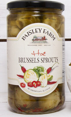 Paisley farm hot brussels sprouts