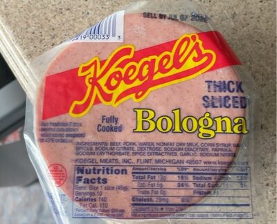 Thick Sliced Bologna