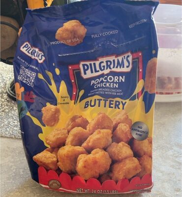 Buttery popcorn chicken
