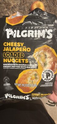 Cheesy Jalapeño Loaded Nuggets