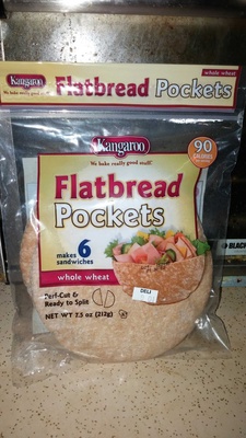 Whole wheat flatbread