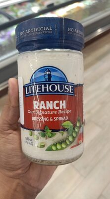 Litehouse, ranch dressing & dip