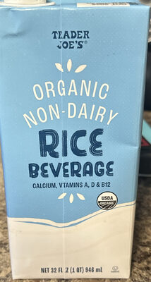 Organic Non-Dairy Rice Beverage