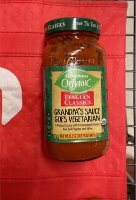Grandpa's Sauce Goes Vegetarian
