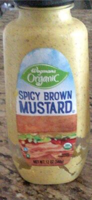 Spicy brown mustard